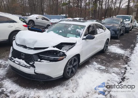 2024 Honda Accord Hybrid Sport из США, поврежденный, VIN 1HGCY2F51RA084441